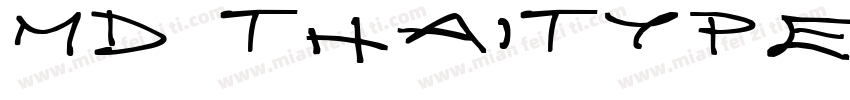 MD Thaitype T字体转换